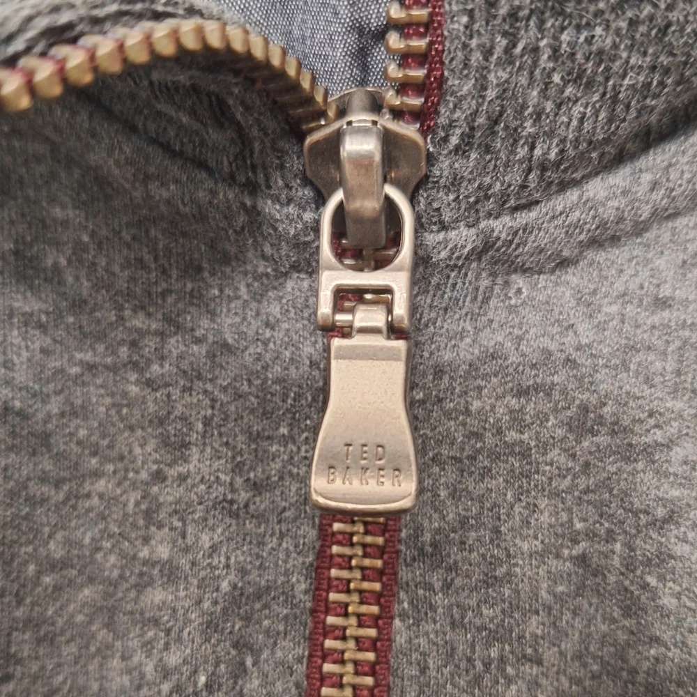 Ted Baker London quarter zip pullover sweater